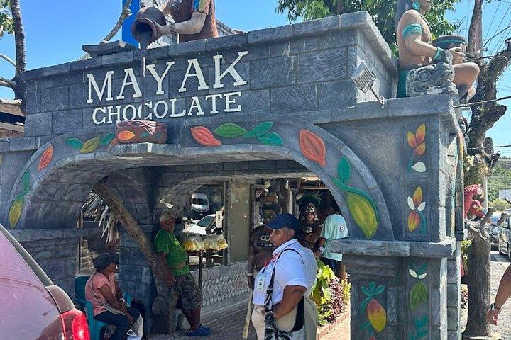Private Customize Roatán Island Tour chocolate Rum local guide
