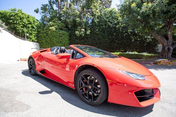 20 - Excursion en voiture : Hollywood au Sunset Blvd en Lamborghini