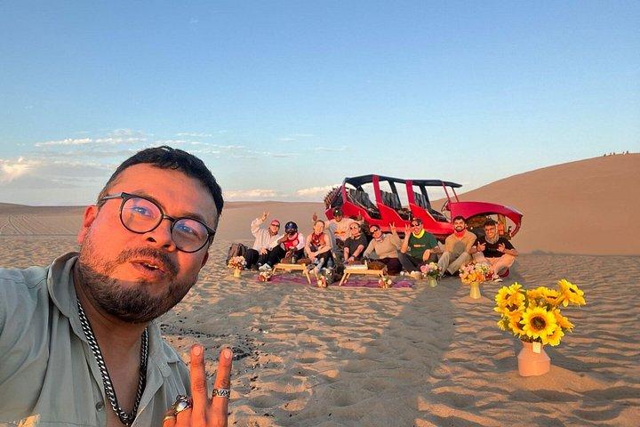 Excursion d'une journée complète à Paracas et Huacachina au départ de Lima : Sunset Experience
