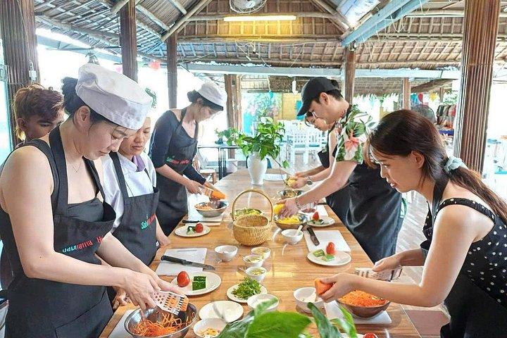 トラ・ケ野菜村体験と料理クラス4料理