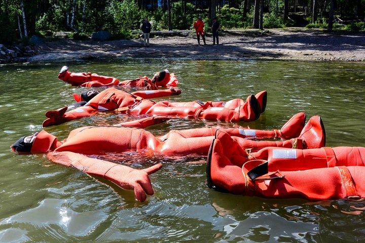 Redrib överlevnadsdräkt erfarenhet