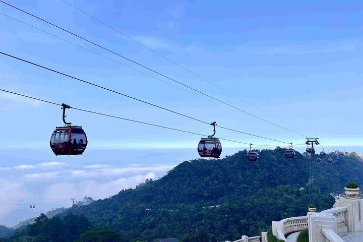 Ba Na Hills biljett med linbana och tur och retur buss från Da Nang