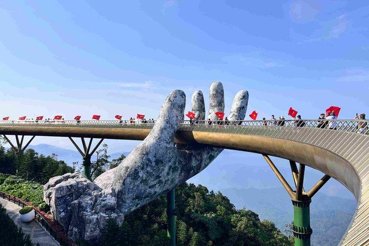 Ba Na Hills biljett med linbana och tur och retur buss från Da Nang