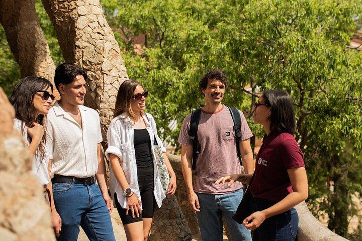 Barcelone : Visite guidée du parc Guell et billet coupe-file