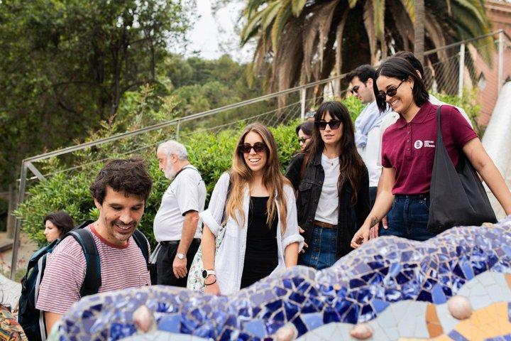 Barcelone : Visite guidée du parc Guell et billet coupe-file
