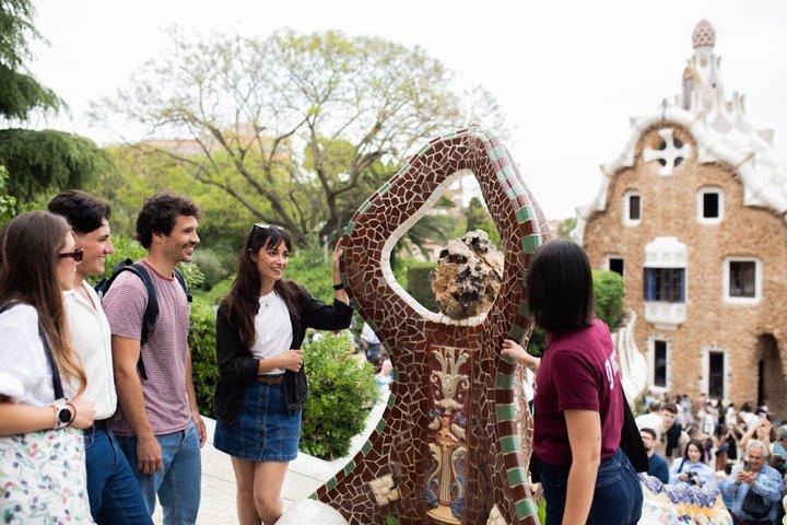 Barcelone : Visite guidée du parc Guell et billet coupe-file