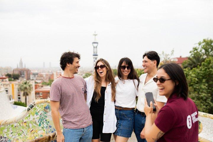 Barcelone : Visite guidée du parc Guell et billet coupe-file