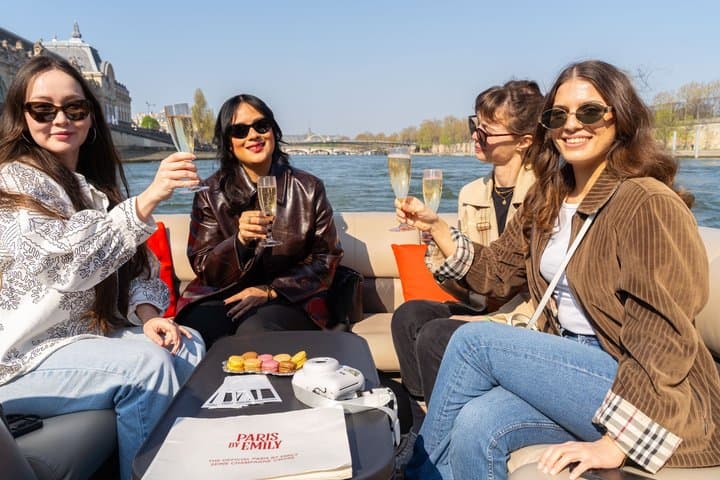 Official Emily in Paris Champagne Seine Cruise