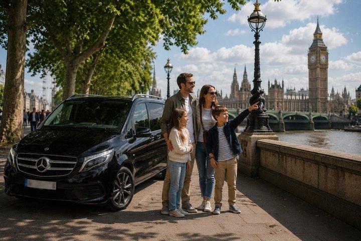 London: Luxury Chauffeured Minivan — Private Full-Day Hire