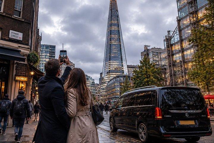 London: Luxury Chauffeured Minivan — Private Full-Day Hire