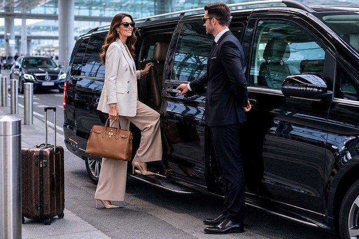 Aéroport de Londres à Heathrow : Transfert Mercedes Minivan de luxe