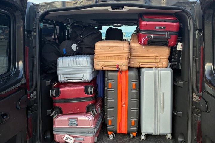 Privat Premium Minivan : 8 personer + 10 bagage-Aten flygplats och hamnar