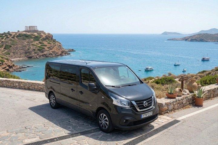 Minivan Premium Privato: 8 Pax + 10 Bagagli-Atene Aeroporto e porti