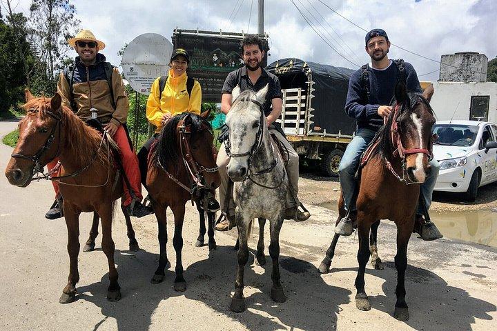 Andean Horseback Riding Experience Near Bogotá