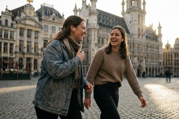 ブリュッセルのセルフガイドツアーは100の魅力的なオーディオストーリー