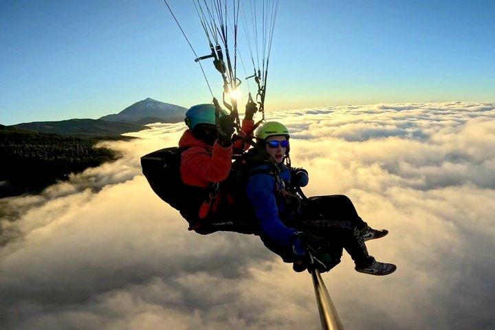 Voler de Teide à Puerto de la Cruz