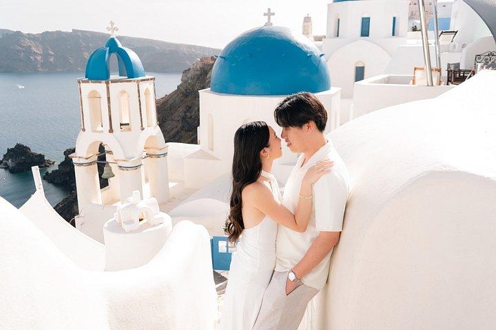オイアでのサントリーニ島プロフェッショナル写真撮影