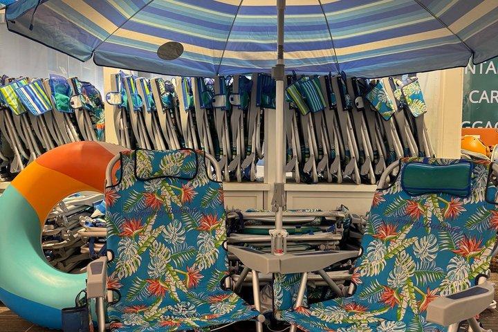 Waikiki Beach Chair Umbrella and Bodyboard Aluguéis
