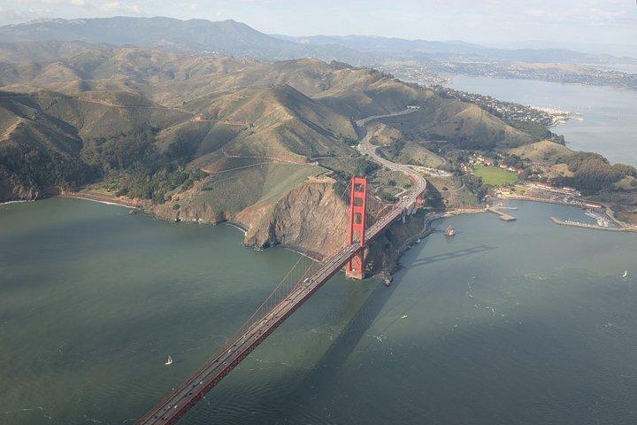 Visite aérienne au-dessus de la baie de San Francisco