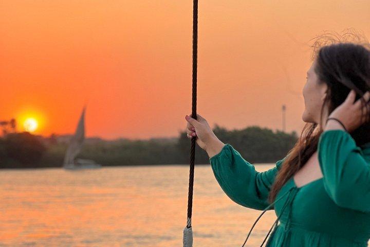 Romântico Nile Felucca Sunset Dinner no Cairo