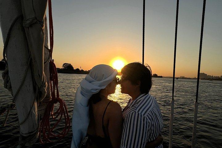 Romântico Nile Felucca Sunset Dinner no Cairo