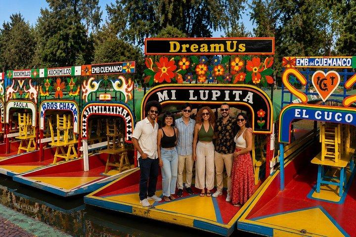 Xochimilco Floating Gardens and Coyoacan Private Tour