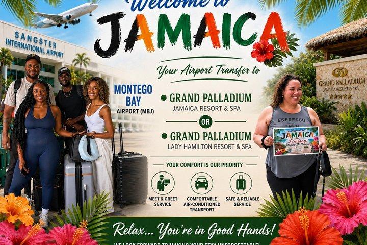 Grand Palladium & Lady Hamilton Recogida / devolución en el aeropuerto privado