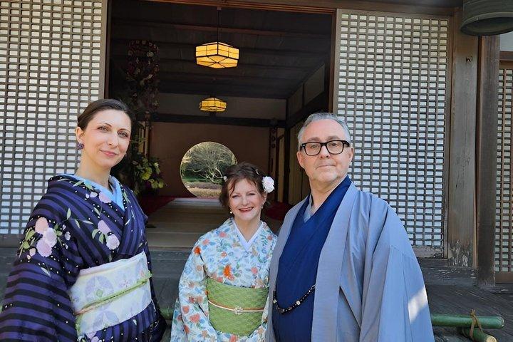 Experiencia de kimono y tour por el templo en Kamakura