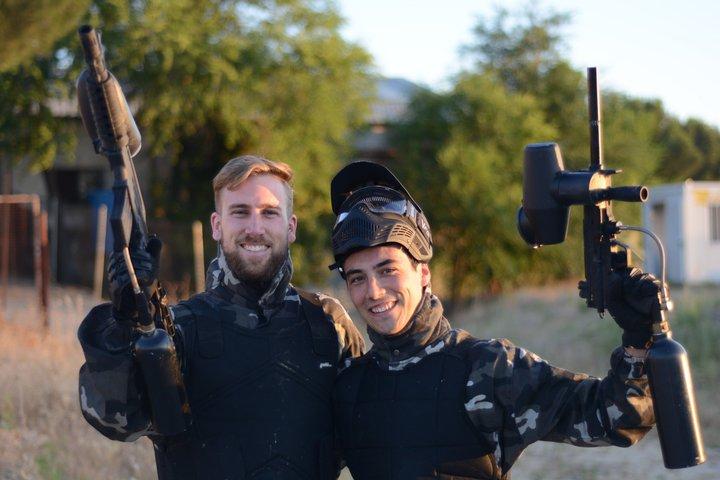 Paintballstridsäventyret i Madrid