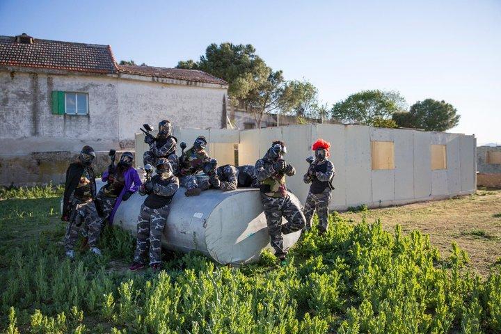 Paintballstridsäventyret i Madrid