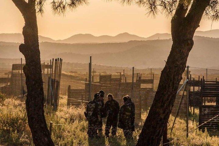 Paintballstridsäventyret i Madrid