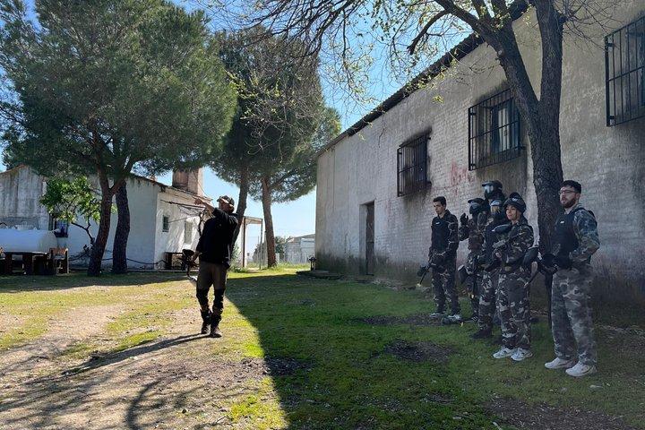 Paintballstridsäventyret i Madrid