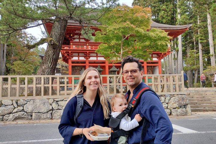 免許を持ったガイドと乗り物による大阪発の高野山 1 日ツアー