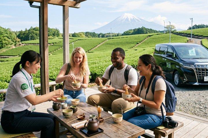 Shizuoka 6 uur privétour & Japanse theeboerderijtour met voertuig