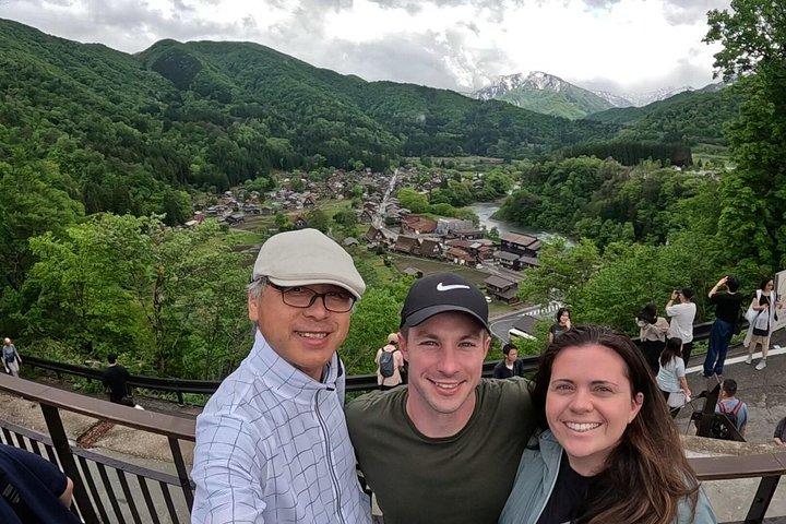 Takayama til Kanazawa via Shirakawa-go: Bil og chauffør alene