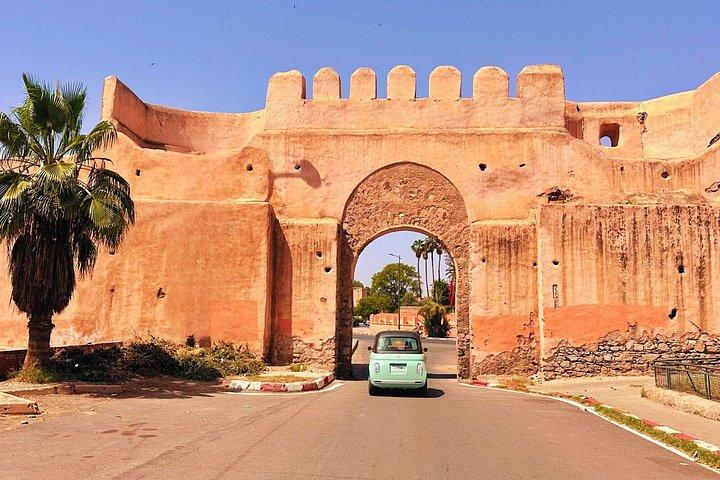 Tour privato Fiat Topolino elettrico a Marrakech