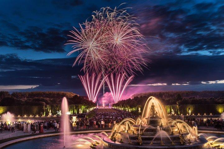 Versailler Nachtbrunnenshow mit Transport aus Paris