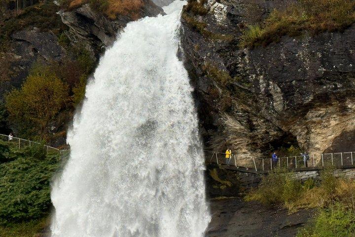 Bergen : フォルガフォンナ国立公園と氷河湖ツアー