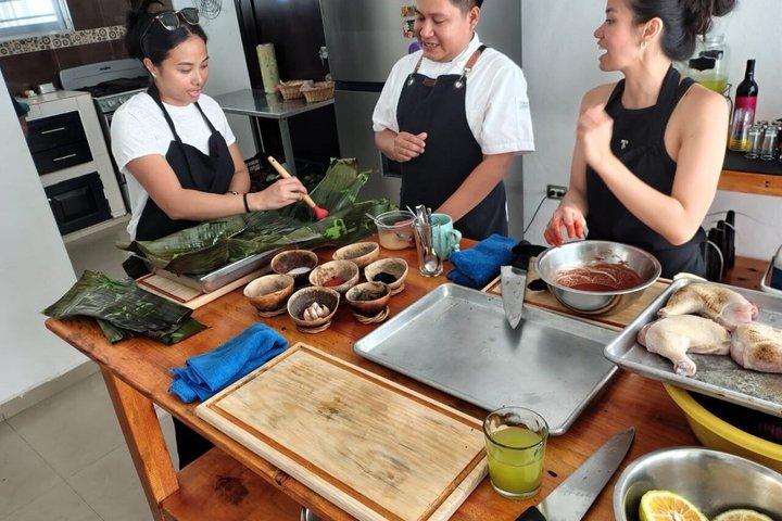Yucatecan matlagningskurs med en lokal kock i Tulum