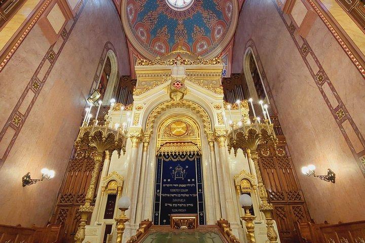 Budapest Dohany, Heroes', Rumbach-synagoger og jødisk ghetto-tur
