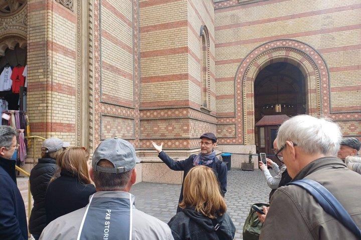 Budapest Dohany, Heroes', Rumbach-synagoger og jødisk ghetto-tur
