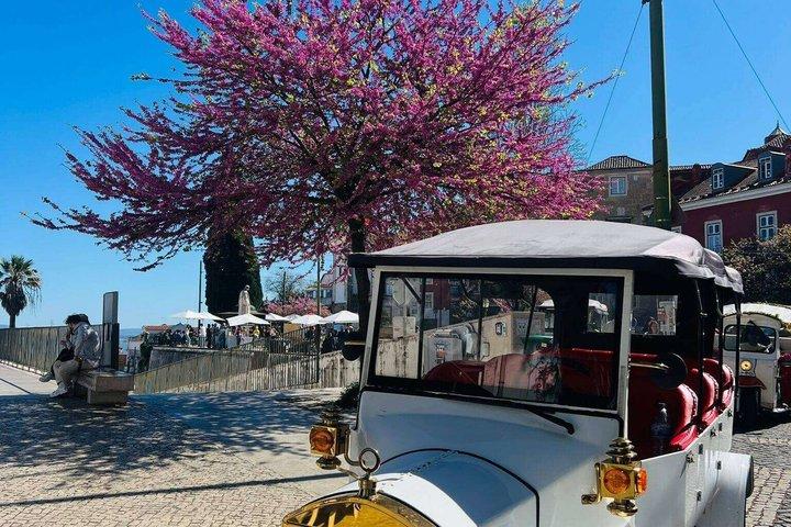 Lissabon tuktuk : Gamla stan Alfama ,Centrala staden och Belem med Guide
