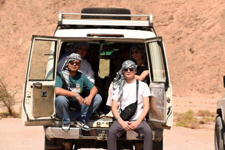 Blue Hole and Coloured Canyon Adventure with Camel Ride and Lunch