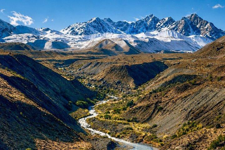 Santiago: Vandretur Cajón del Maipo, lagunen, brunch og chokolade