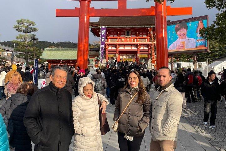 Visite guidée privée d'une journée de Tokyo à Kyoto