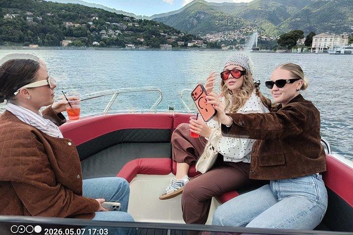 Private Boat tour lake como