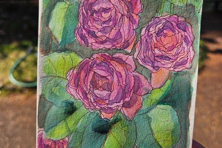 Kyoto Vor Ort Aquarell-Workshop