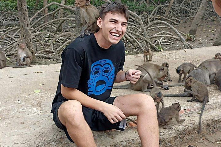 Can Gio Trek Ilha dos Macacos e Crocodilo