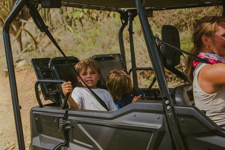 Aruba少人数UTVアドベンチャー|プライベートオフロードツアーMax4 UTV