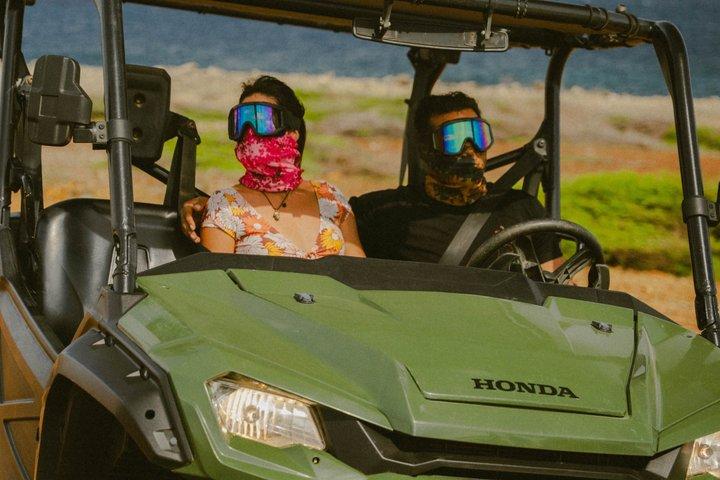 Aruba少人数UTVアドベンチャー|プライベートオフロードツアーMax4 UTV